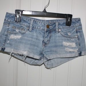 American Eagle jean Short shorts Size 4